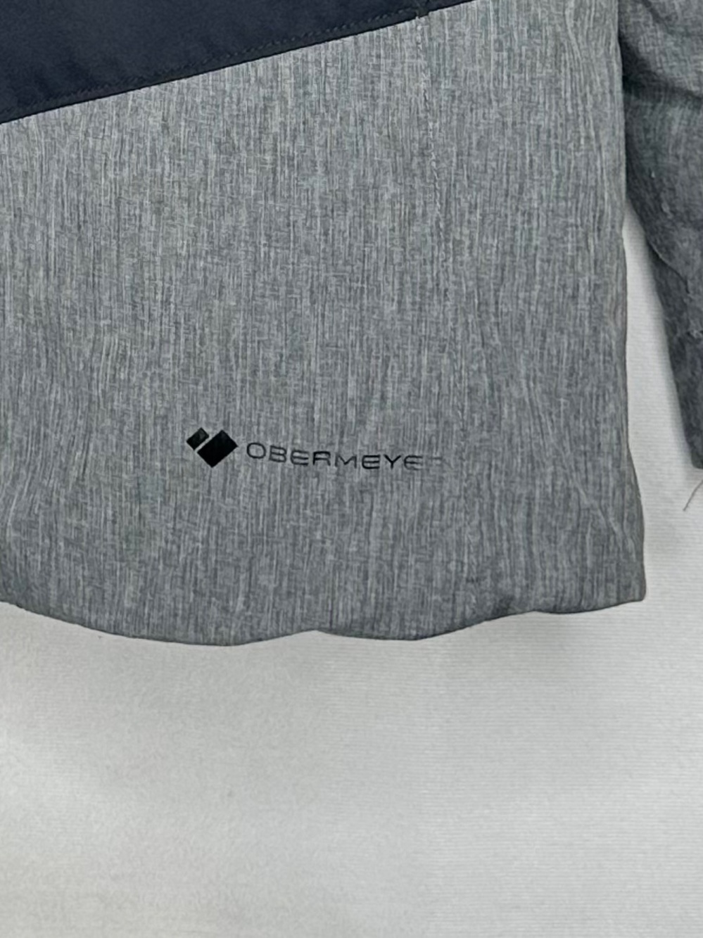 Obermeyer Girls Taylor Colorblock Ski Jacket in Black, White & Gray Sz12 (girls) - Picture 7 of 10